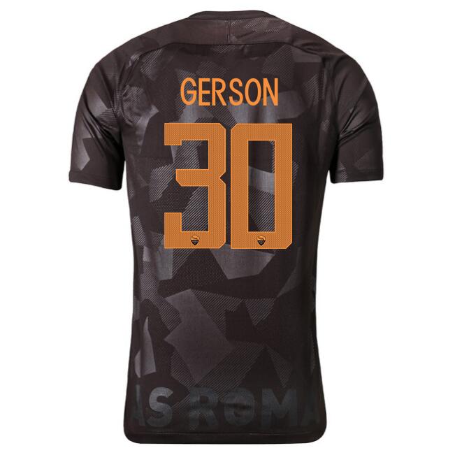 Camiseta AS Roma Primera equipo Gerson 2017-18